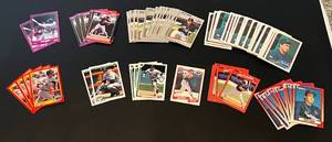 lot 69 image: 200 Kent Hrbek Minnesota Twins Baseball Cards from 1985 - 1991, all brands