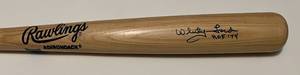 lot 3A image: Whitey Ford Signed Rawlings Baseball Bat - Authenticated and Inscribed HOF 74