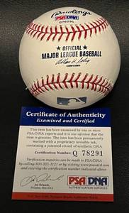 lot 9B image: Bert Blyleven Signed Baseball PSA Authenticated - Minnesota Twins