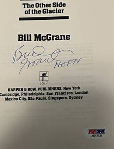 lot 10B image: Bud Grant Signed Bud the Other Side of the Glacier Book - PSA Authenticated with HOF Inscription, Minnesota Vikings