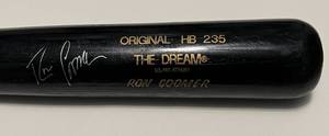 lot 15A image: Ron Coomer Minnesota Twins Game Used and Signed Hoosier the Dream Bat - Authentication Letter From Twins Proshop