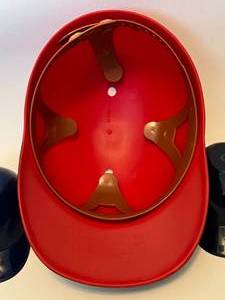 lot 72 image: Minnesota Twins Baseball Laich Souvenir Helmets, one large and two small