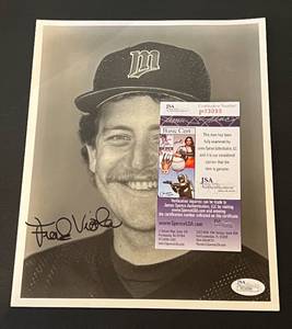 lot 97 image: Frank Viola Signed 8x10 Photo With JSA Certification Minnesota Twins