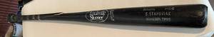 lot 106 image: Scott Stahoviak Game Used Louisville Slugger Minnesota Twins Baseball Bat