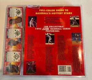 lot 119 image: 1992 Score MLBs Hottest Hitters - Griffey, Thomas, Puckett