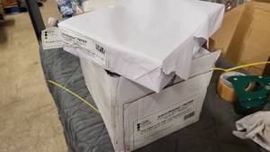 Crate of Laser Station Paper