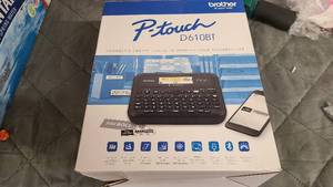 P-Touch D610BT Label Maker