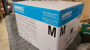 Ammex Proffessional Vinyl Exam Gloves