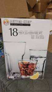 Set of Better Chef Glassware