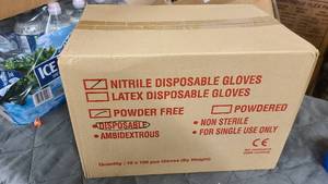Case of 1000 Nitrile Disposable Gloves