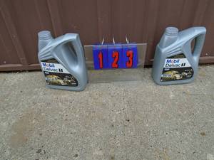 Qty of 2 Mobil Delvac 1 540. Unopened. As shown.