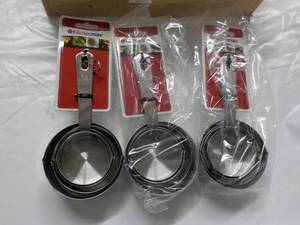 3 ct Kitchen Mate Measuring Sets...