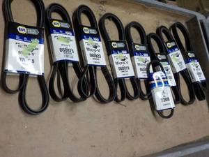 9 ct Napa Belts Hose - various size...