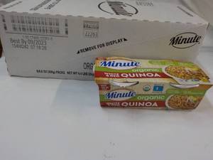 8 - 8 oz Minute Organic White and R...