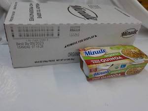 8 - 8 oz Minute Organic White and R...