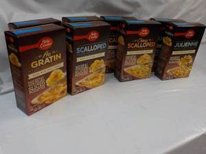 8 Boxes Betty Crocker Potatoes Meal...