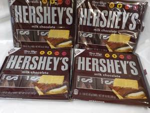 4 ct. 6 bars each Hersheys Chocola...