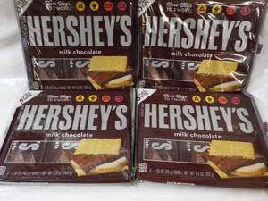 4 ct. 6 bars each Hersheys Chocola...