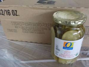 12 ct. 16 oz Jars Organic Kosher Pi...