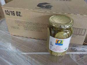 12 ct. 16 oz Jars Organic Kosher Pi...