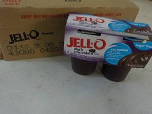 6 ct. 4 packs Jello Dark Chocolate ...