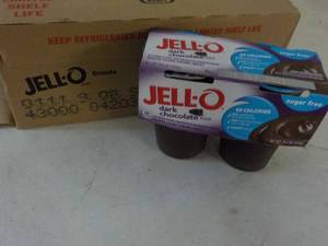 6 ct. 4 packs Jello Dark Chocolate ...