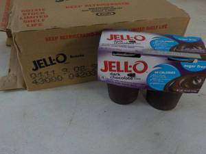 6 ct. 4 packs Jello Dark Chocolate ...