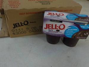 6 ct. 4 packs Jello Dark Chocolate ...