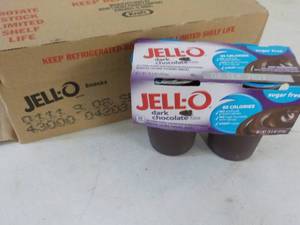 6 ct. 4 packs Jello Dark Chocolate ...
