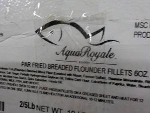5 lb. Frozen Bag Aqua Royale Par Fr...