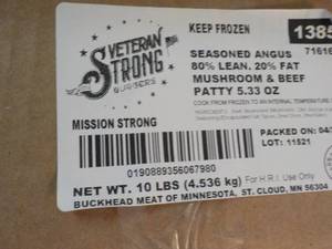 10 lb. Box Angus Seasoned Beef and ...