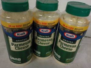 3 ct. Kraft Grated Parmesan Cheese ...