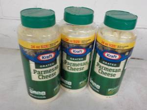 3 ct. Kraft Grated Parmesan Cheese ...