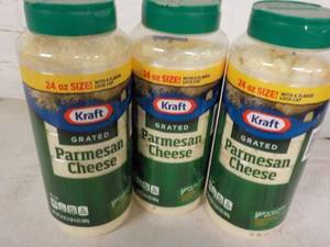 3 ct. Kraft Grated Parmesan Cheese ...