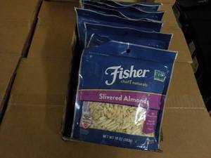 7 ct. Fisher Slivered Almonds 10 oz...