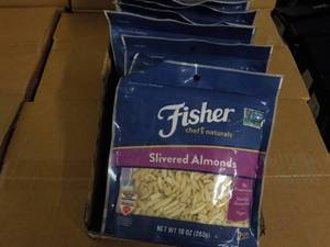 7 ct. Fisher Slivered Almonds 10 oz...