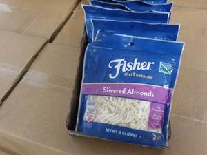 7 ct. Fisher Slivered Almonds 10 oz...