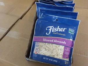 7 ct. Fisher Slivered Almonds 10 oz...