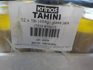 12 ct. Krinos Tahini Ground Sesame ...