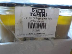 12 ct. Krinos Tahini Ground Sesame ...