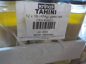 12 ct. Krinos Tahini Ground Sesame ...