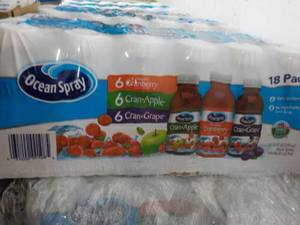 18 pack Ocean Spray - variety ...