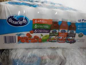 18 pack Ocean Spray - variety ...