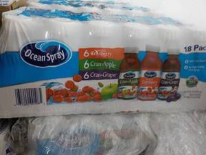18 pack Ocean Spray - variety ...