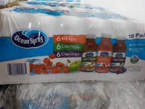 18 pack Ocean Spray - variety ...