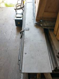 lot 25 image: 2 truck door panels - both are bottom panels with the strap to pull down
