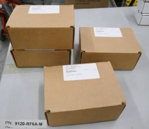 lot 32 image: FOUR new ATI robotic automation quick change adapters PN 9120-RF6A-M