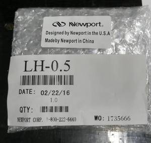 lot 34 image: 42 new Newport LH mounts for .500 diameter optics