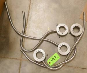 lot 46 image: 4 Fiber Light Rings - tested and working