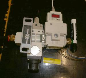 lot 53 image: SMC ITV3050-31N4CL4 Series ITV Electro Pneumatic Regulator